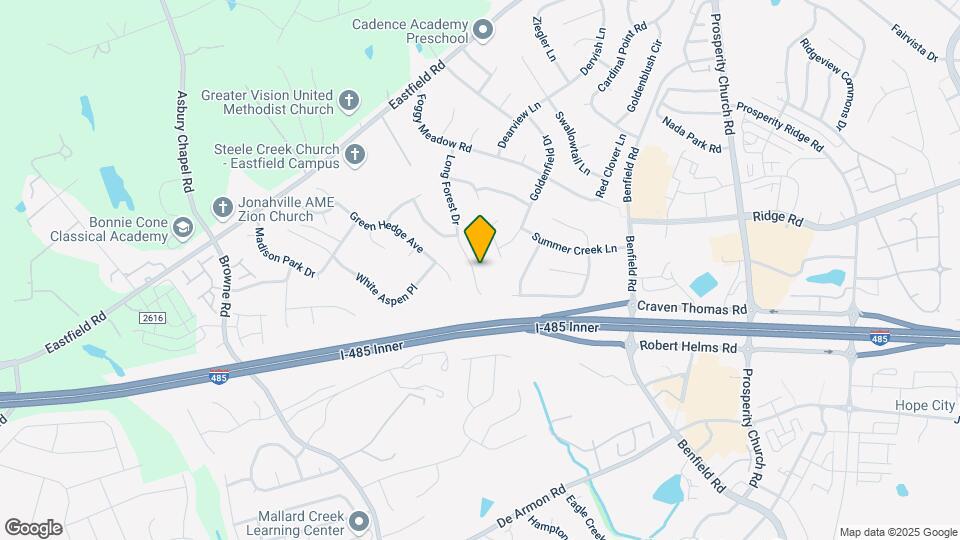 11632 Long Forest Dr, Unit Furnished Duplex Basement Apartment Map and Location Details