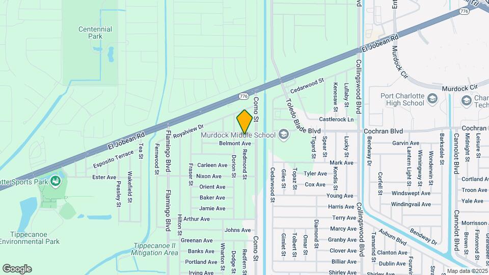 2023 Redmond St Map and Location Details