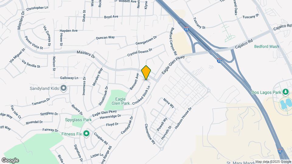 4107 Forest Highlands Cir Map and Location Details