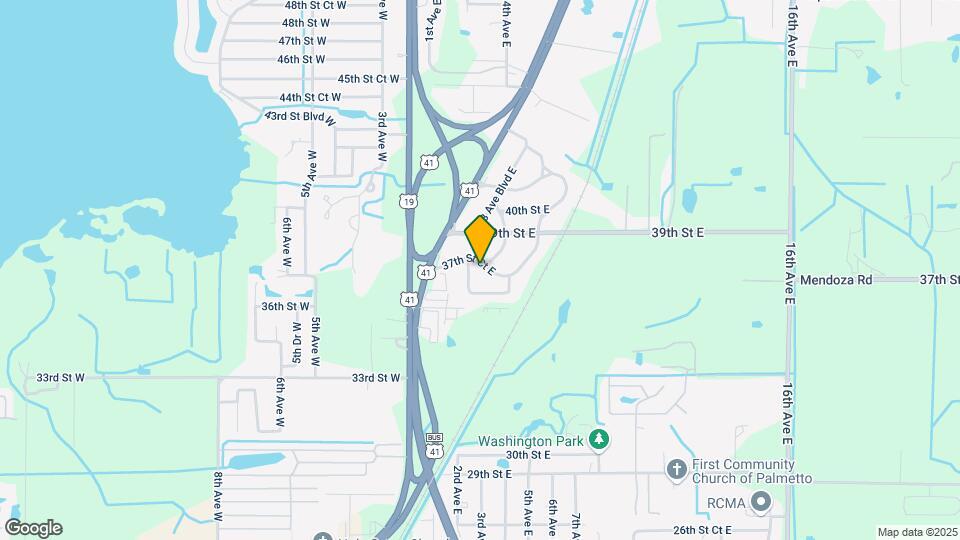 211 37th St Ct E Map and Location Details