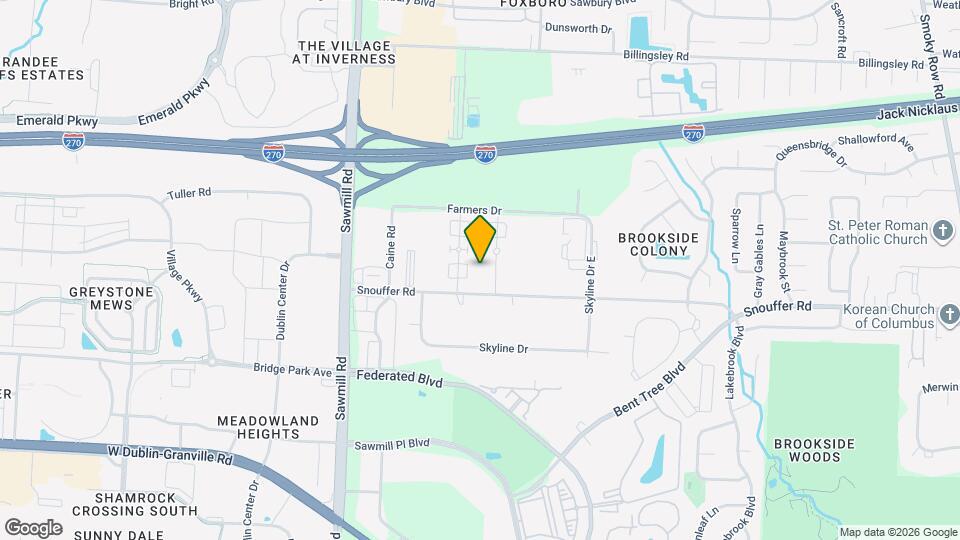 7315 Chaparral Rd Map and Location Details