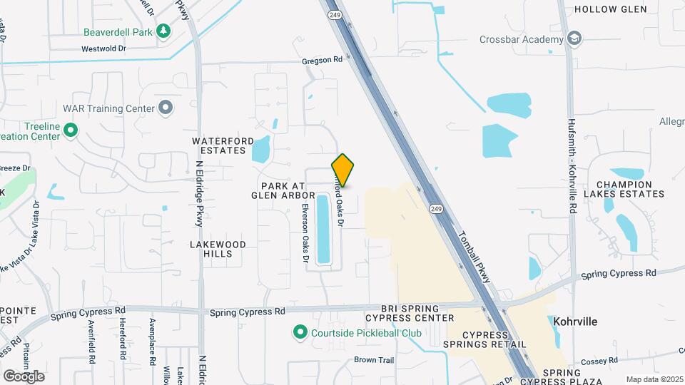 17518 Stamford Oaks Dr Map and Location Details