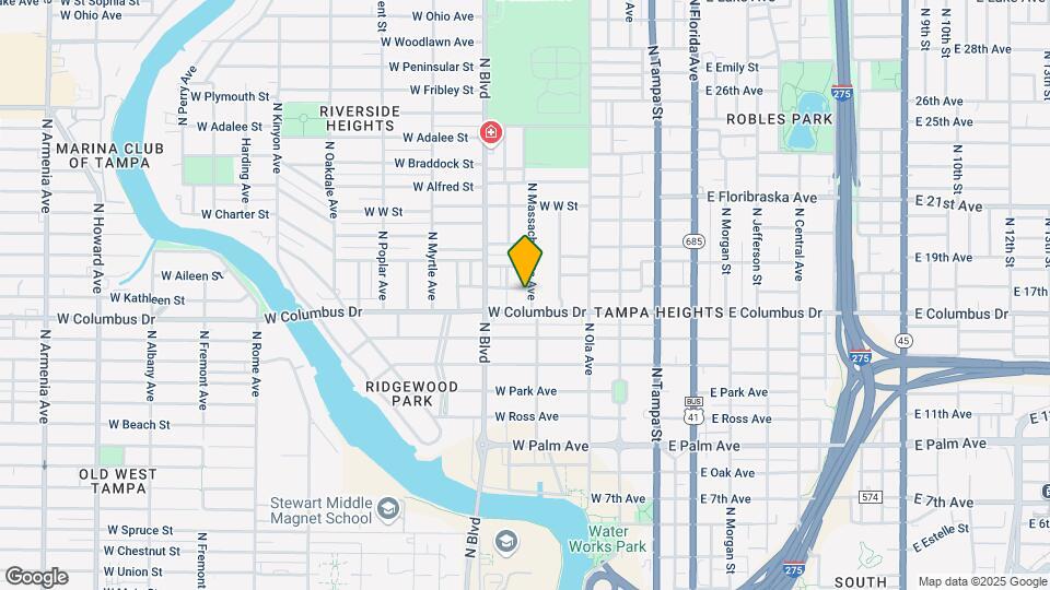 504 W Euclid Ave Map and Location Details
