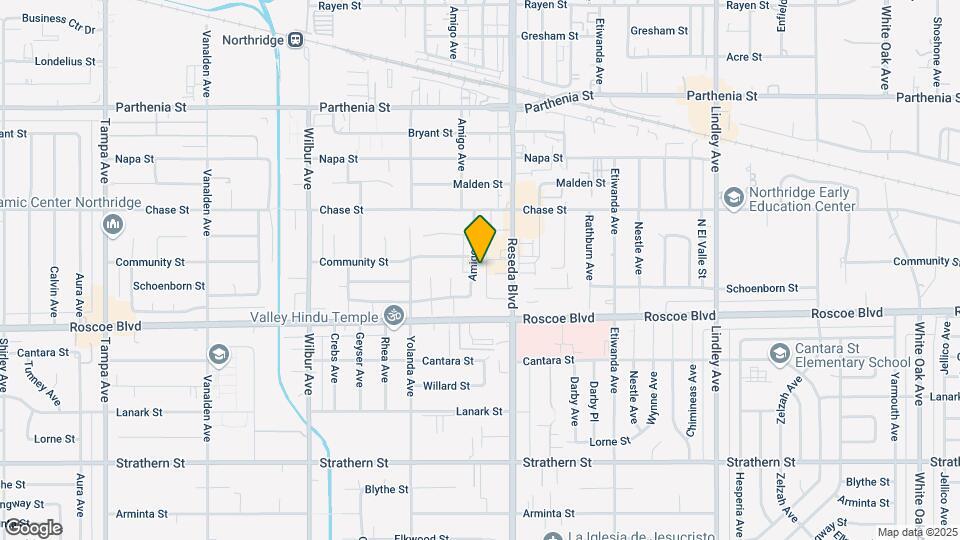 8356 Amigo Ave Map and Location Details