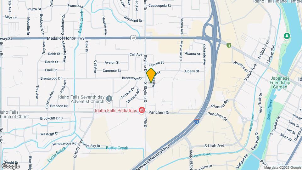610 Vassar Way Map and Location Details