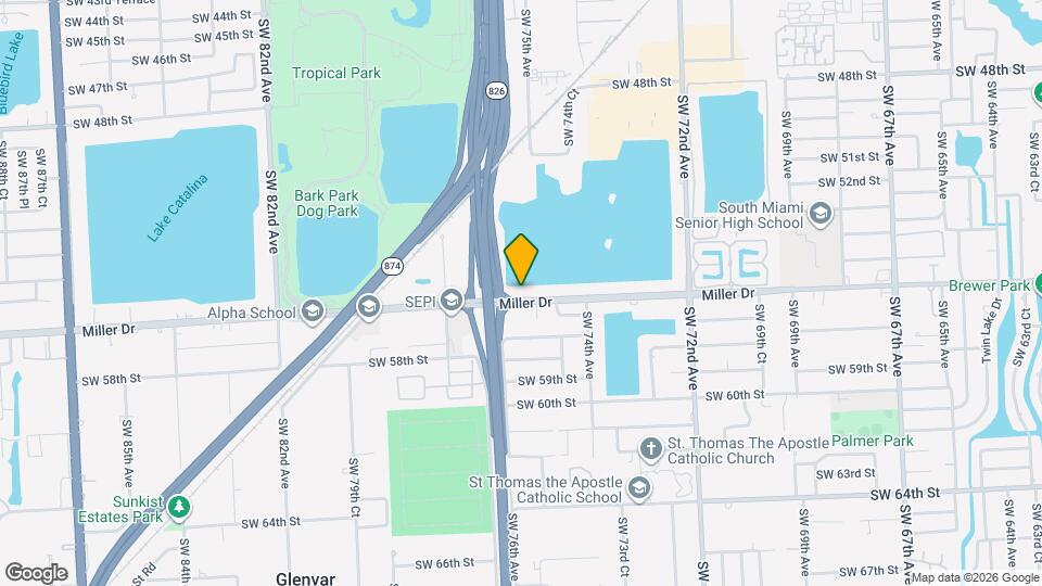 7541 SW 56th St Map and Location Details