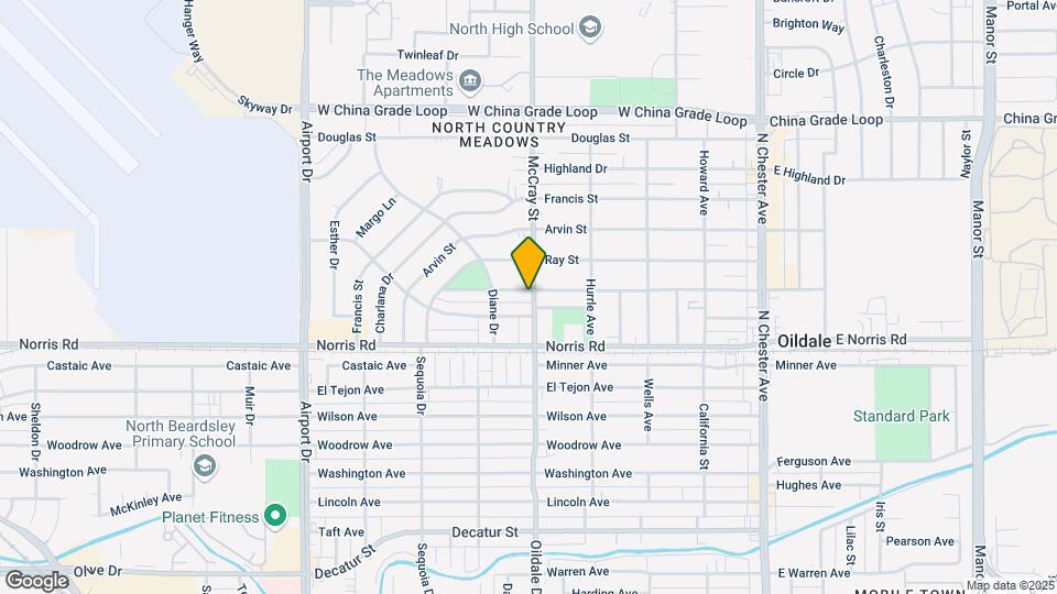 501 Linda Vista Dr Map and Location Details