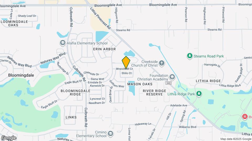 2527 Wrencrest Cir Map and Location Details