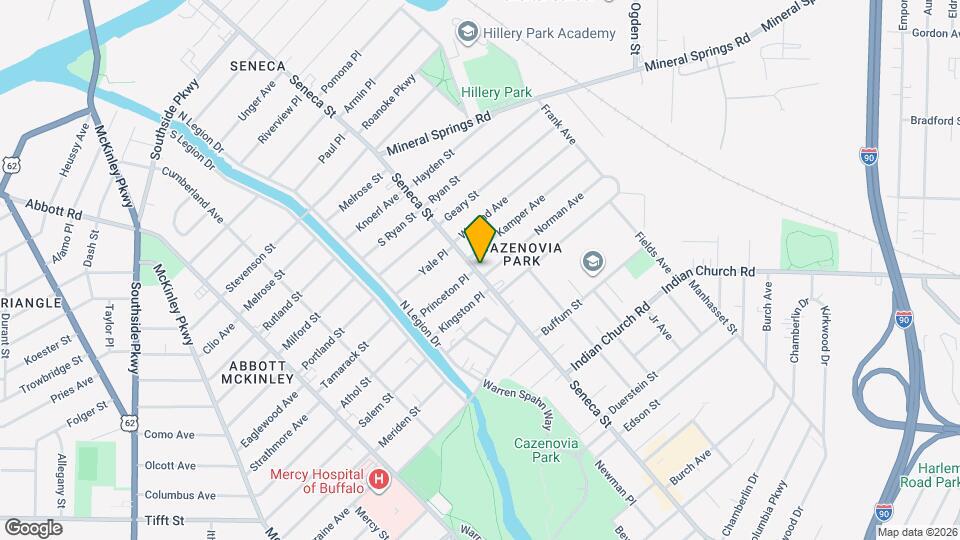 2114 Seneca St Map and Location Details