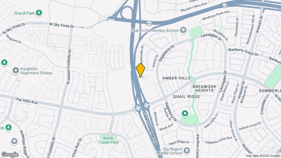 11224 Dell Cliff Ct Map and Location Details