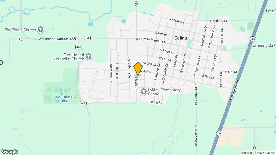 611 W Sycamore St Map and Location Details