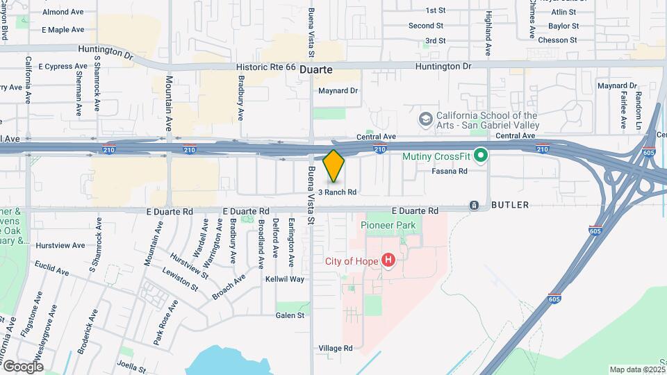 1646 Brightside Ave Map and Location Details
