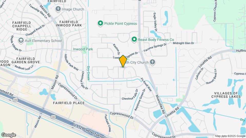 19803 Haven Cliff Ln Map and Location Details