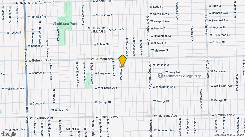 3115 N Nashville Ave Map and Location Details