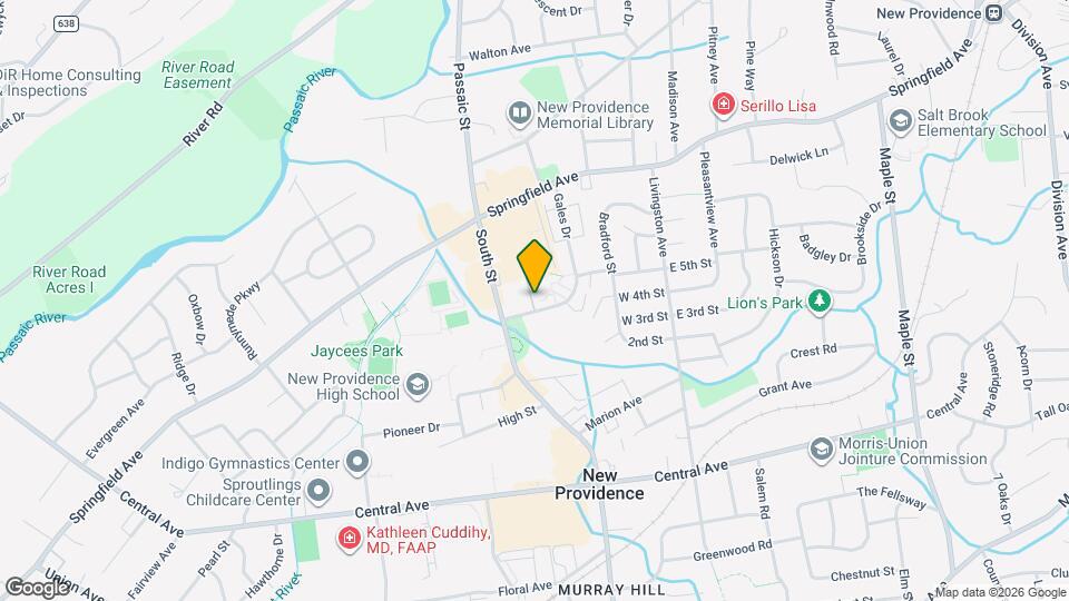 New Providence Mews Apartments Map and Location Details