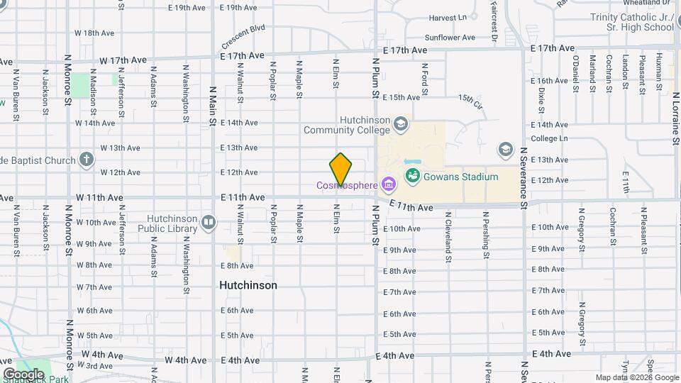 400 E 11th Ave Mapa y Detalles de la Ubicación