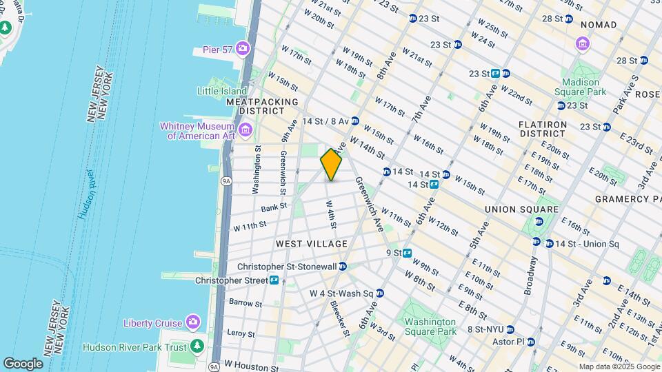 274 W 12th St Map and Location Details