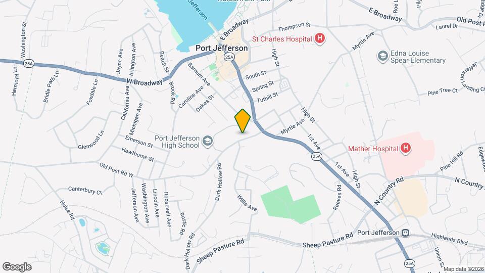 122 Liberty Ave Map and Location Details