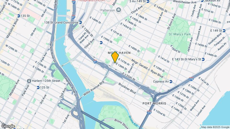 402 East 136th Street Map and Location Details