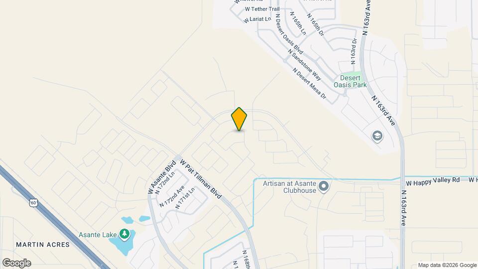 25465 N 172nd Dr Map and Location Details