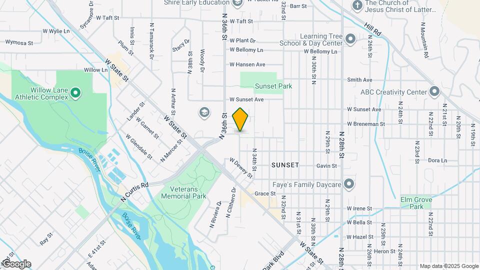 2312 N 35th St Map and Location Details