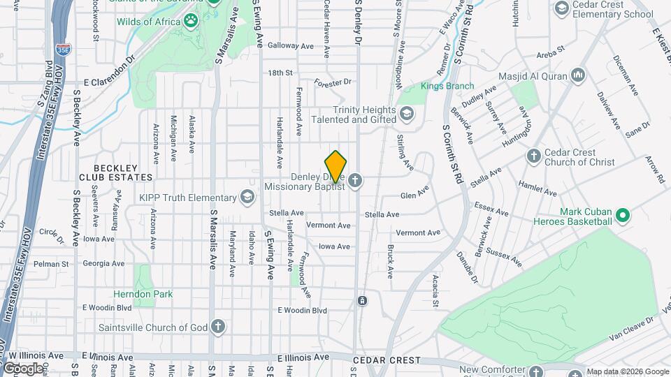 1515 Carson St Map and Location Details