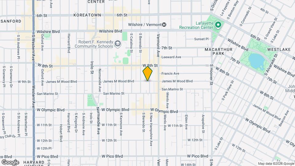 903 S New Hampshire Ave Map and Location Details