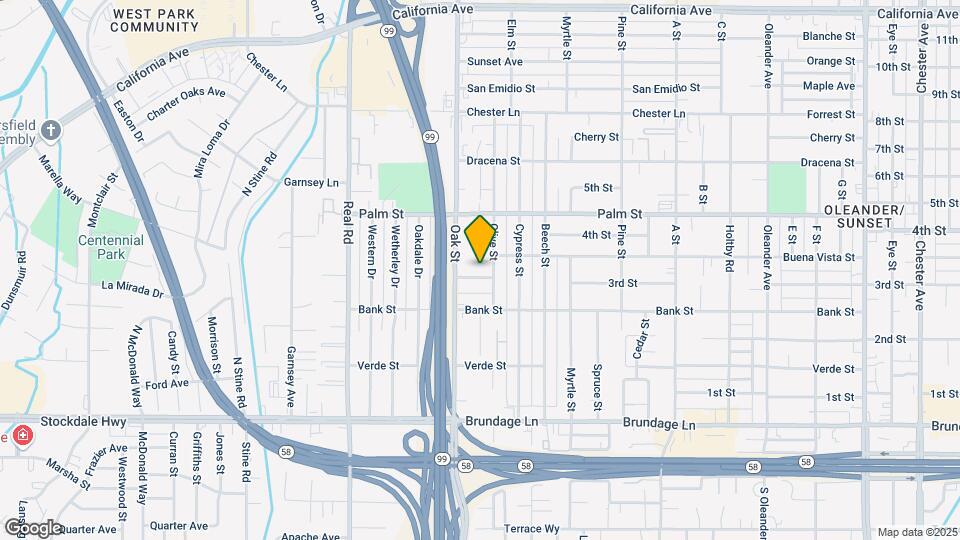 3108 Oak Pl Map and Location Details