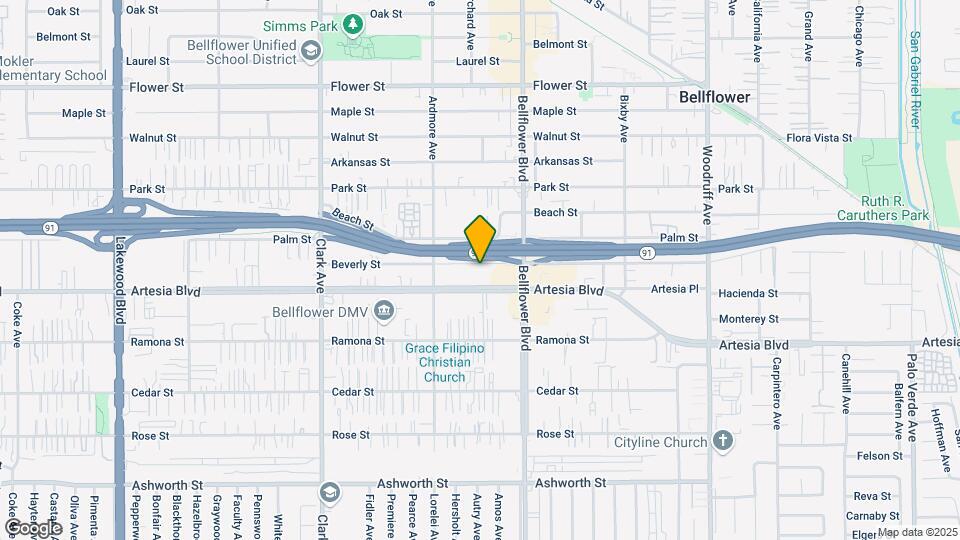 9710 Beverly St Map and Location Details
