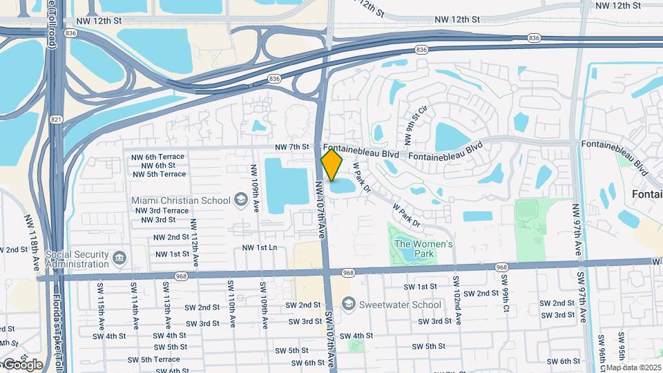 461 NW 107th Ave-Unit -102 Map and Location Details