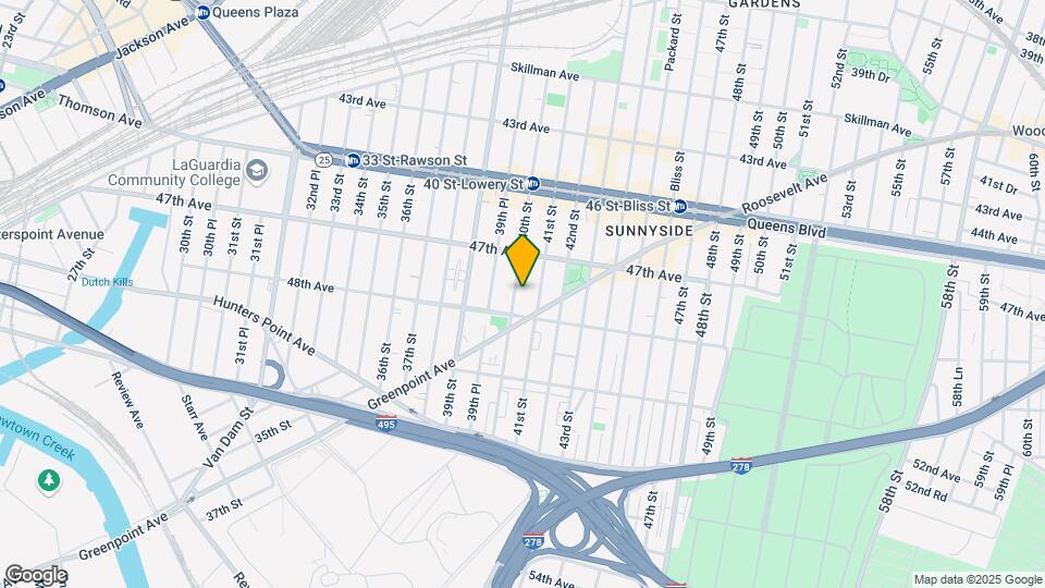 4739 40th St Map and Location Details