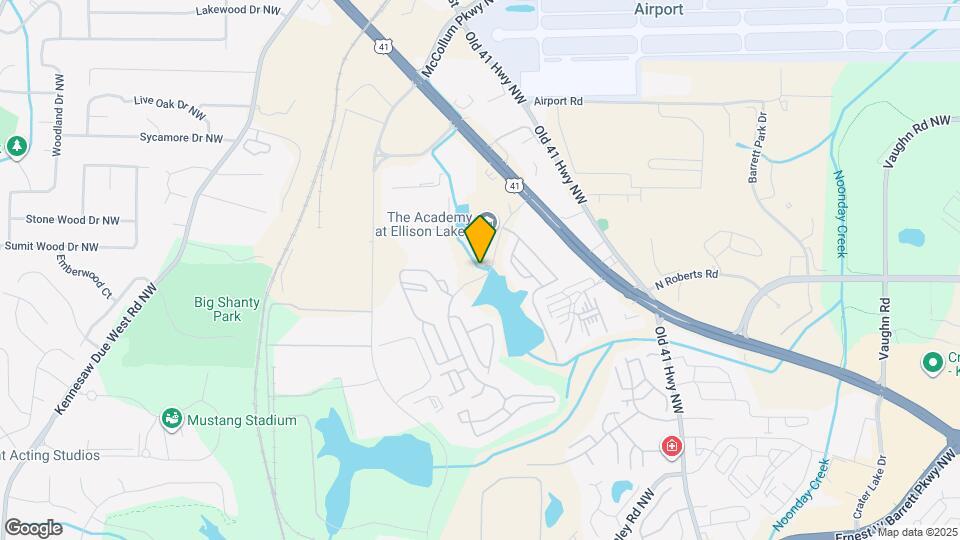 Park At Kennesaw Apartments Map and Location Details