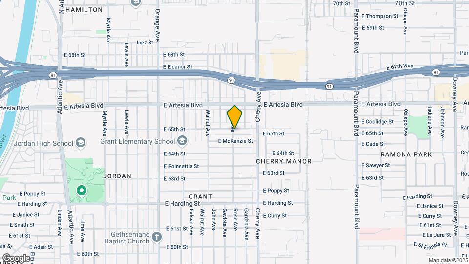1802 E 65th St Map and Location Details