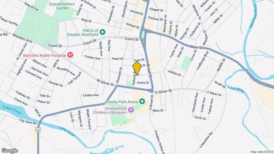 22 Woronoco Ave, Unit 1 Map and Location Details