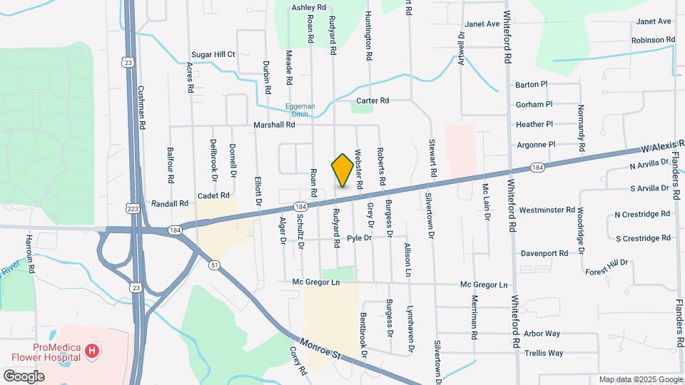 5610 Rudyard Rd Map and Location Details