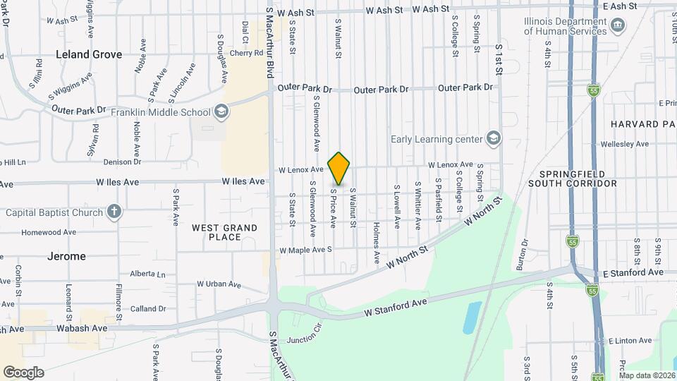 2640 S Price Ave Map and Location Details