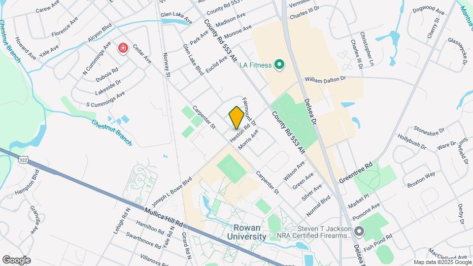 607 Heston Rd Map and Location Details