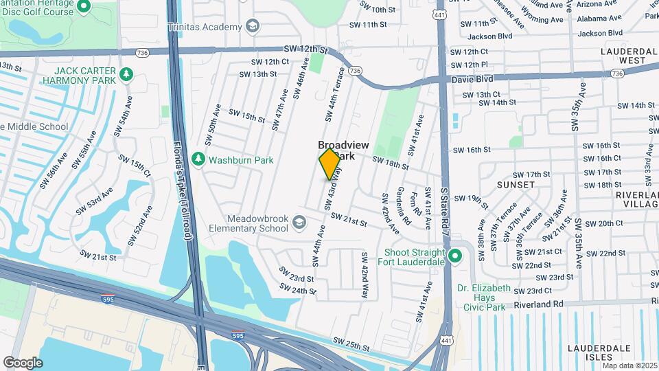 1840 SW 44th Ave Map and Location Details