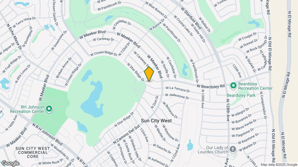 13334 W La Terraza Dr Map and Location Details