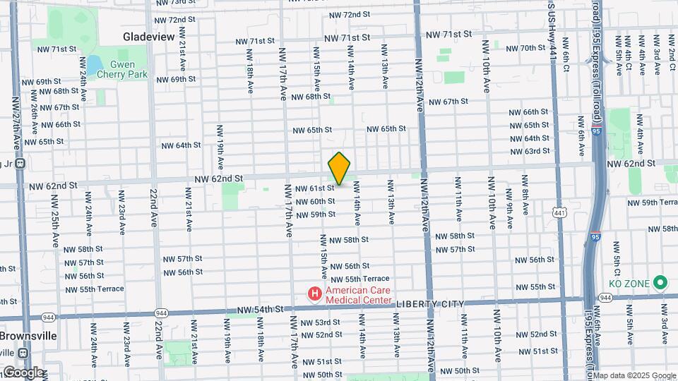1442 NW 61st St Map and Location Details