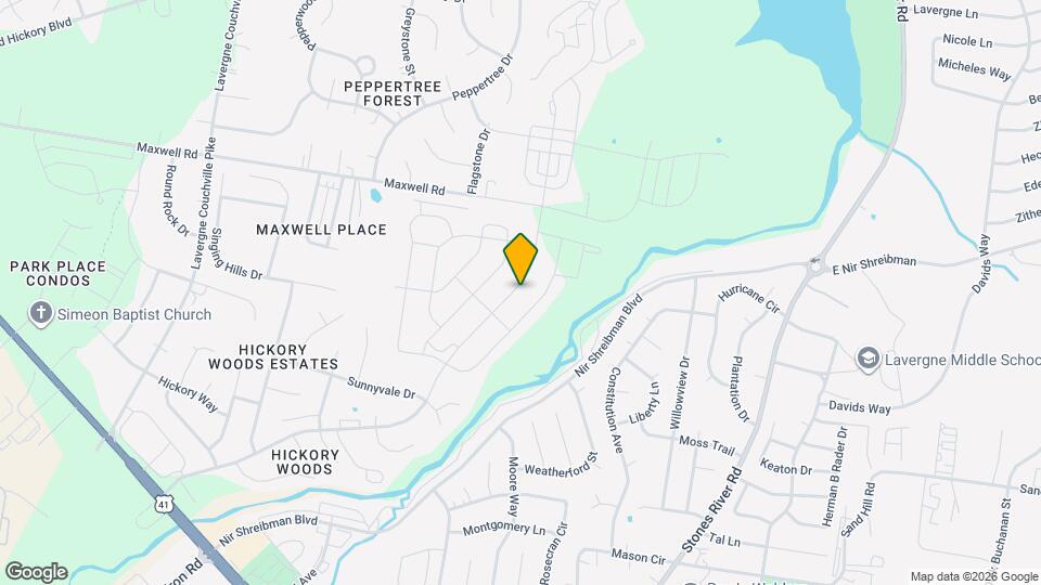 5628 Hickory Woods Dr Map and Location Details