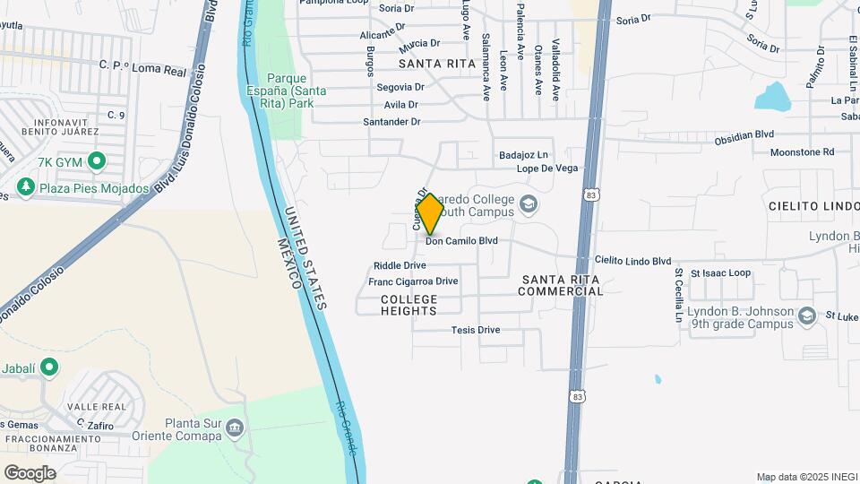 1105 Don Camilo Blvd, Unit 5 Map and Location Details