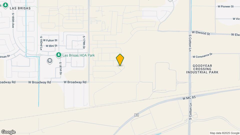 17684 W Encinas Ln Map and Location Details