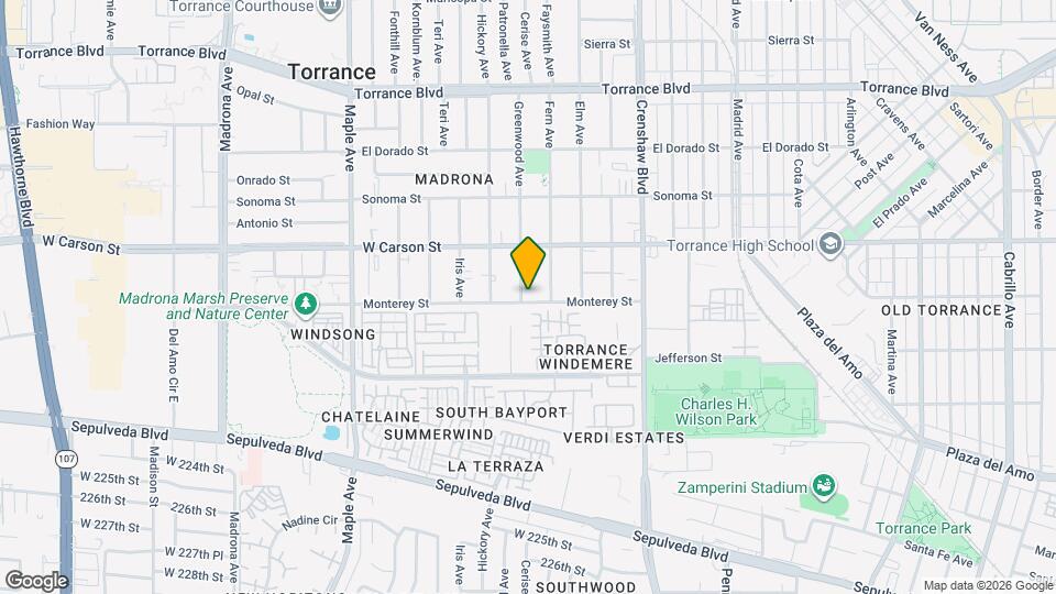 2675 Monterey St Map and Location Details