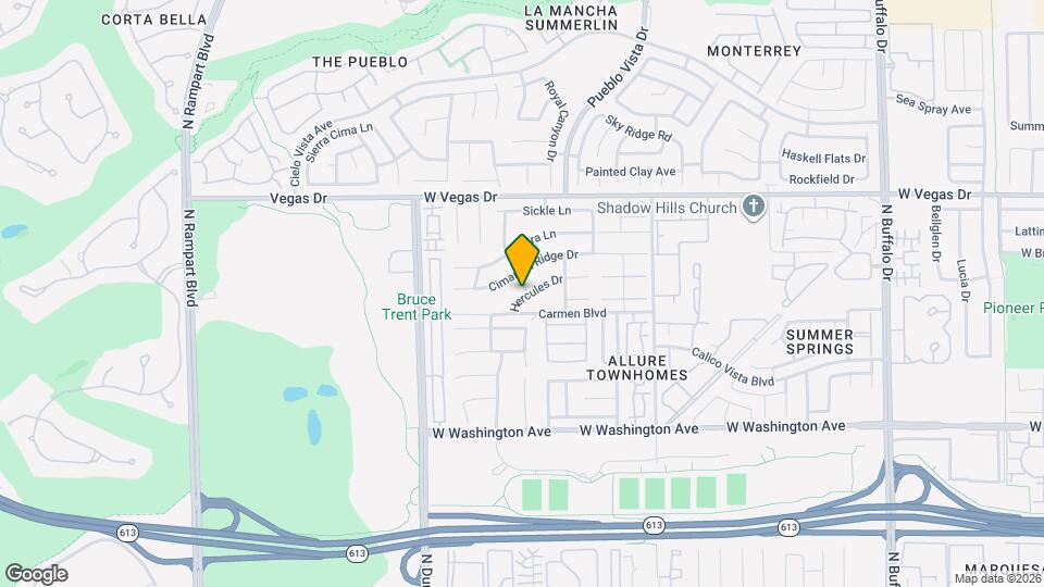 8240 Hercules Dr Map and Location Details