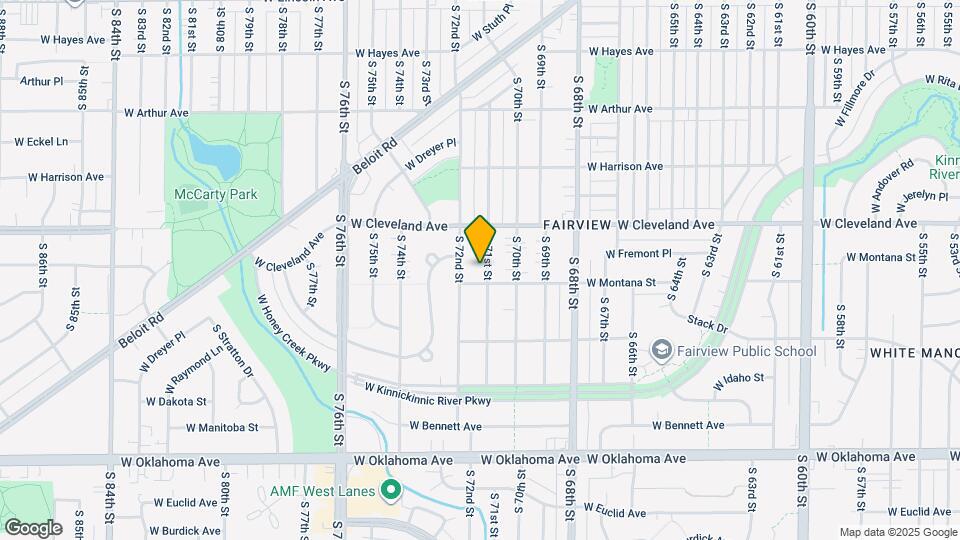 2763 S 71st St Map and Location Details