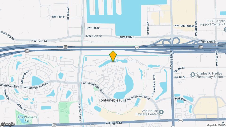 9425 Fontainebleau Blvd, Unit 205 Map and Location Details