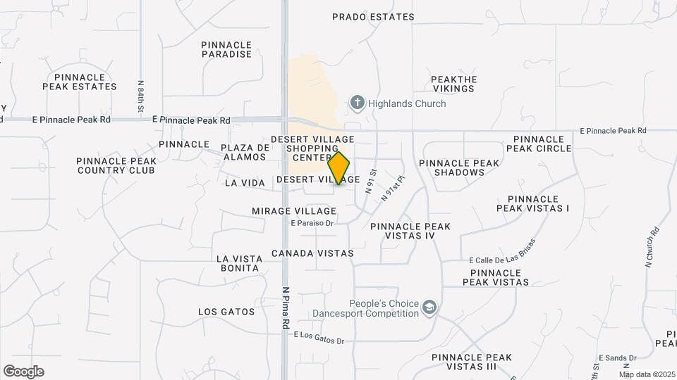 23043 N 89th Pl Map and Location Details