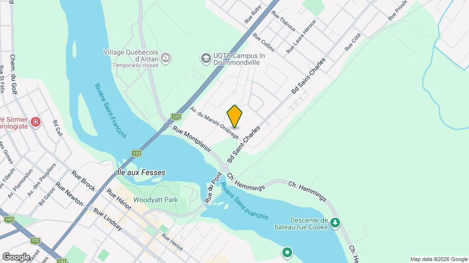 1800 Du Marais-Ombragé Av Map and Location Details