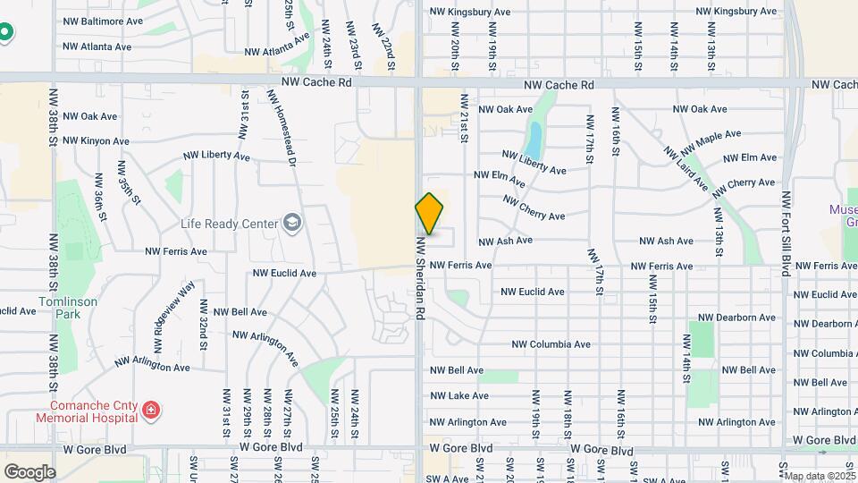 2211 NW Crosby Ave Map and Location Details
